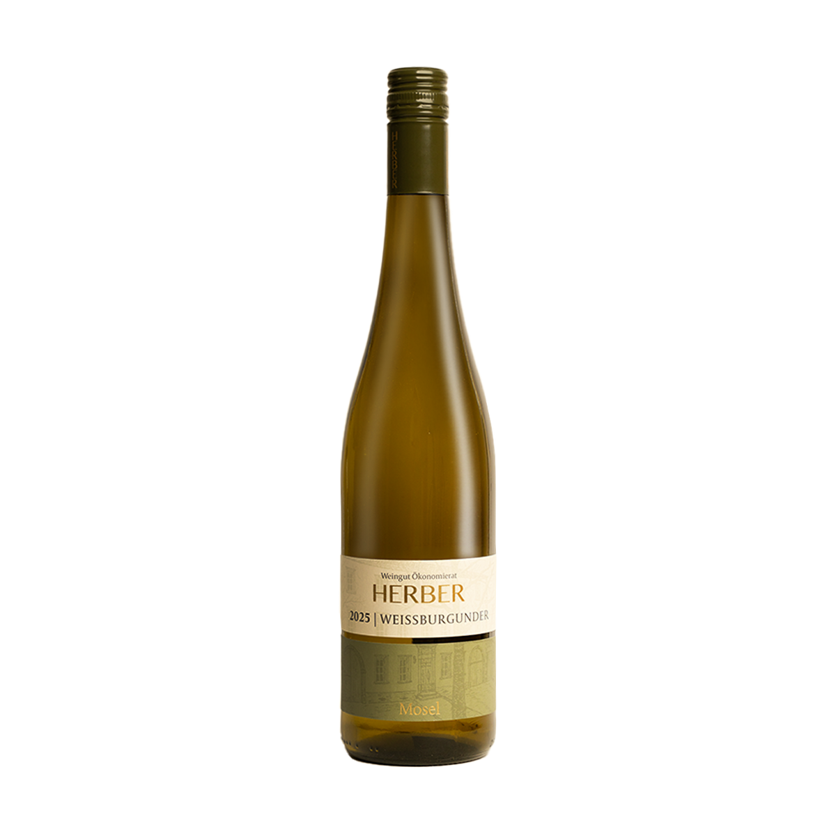 2025er Weissburgunder vom Weingut Herber in Perl