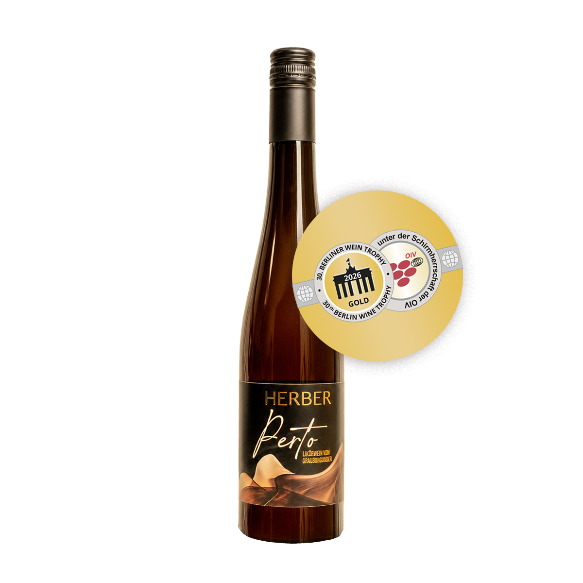 2025er Perto Likörwein vom Grauburgunder vom Weingut Herber in Perl